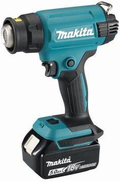 Makita Тепловий пістолет Акумуляторна Lxt 18V 1x5.0Ah MDHG181RT ID-CN-215253 фото