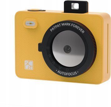 Фотоапарат 2MP Natychmiastowy Wydruk 300 DPI Bluetooth LED + Вкладки / HANIN Z5S Жовтий ID-CN-74198 фото