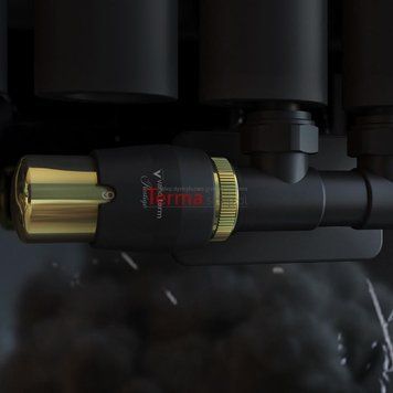 Terma Комплект Інтегрований Термостатичний Чорний Мат (APTSGS0223CFK) ID-CN-260516 фото