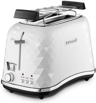 Тостер De'Longhi Brillante CTJ 2103.W Білий ID-CN-34528 фото