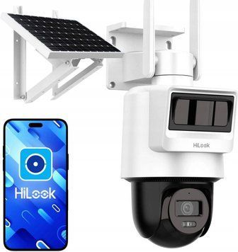 Hilook Камера Поворотна з Panelem Solarnym Ip 4Mpx Зовнішня 4G Lte Audio ID-CN-172479 фото