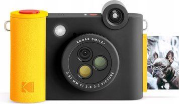 Kodak SMILE+ 2w1 Цифровий фотоапарат 5MP / Natychmiastowy + Принтер Bluetooth для Telefonu ZINK - чорний ID-CN-74016 фото