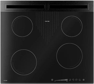 Варильна поверхня Газова pod склом для вбудови PURE Classic Black 4+1 ID-CN-19576 фото