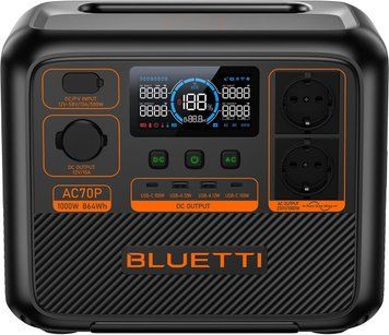 BLUETTI AC70P 1000W/864Wh Przenośna stacja zasilania ID-CN-109391 фото