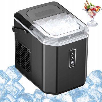 Bedee Льодогенератор для Lodu 12Kg/24H Cicha Переносна з Uchwytem 1.2L 90W Domu ID-CN-40887 фото