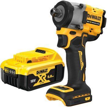 Ключ ударний 1/2" 18V 406Nm Боді DeWalt DCF922N + Акумулятор 5Ah - Авторизований Dystrybutor ID-CN-214421 фото