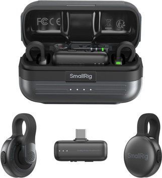 SmallRig 5715 S70 Чорний All-in-One (2 TX + 2 RX etui ładujące) System мікрофонів bezprzewodowych, nadajniki ID-CN-185866 фото