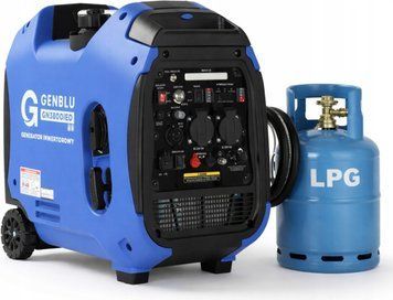 Genblu Генератор струму inwertorowy 3800W Система LPG benzyna Eco (GN3800IED) ID-CN-222511 фото