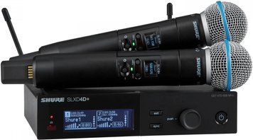 Shure SLXD24D+E/B58-G65 - system бездротовий мікрофонний ID-CN-108273 фото