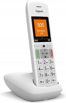 Telefon стаціонарний Gigaset E390 аналоговий Білий ID-CN-113370 фото