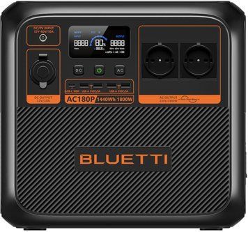 BLUETTI AC180P 1800W/1440Wh Переносна станція живлення ID-CN-285928 фото
