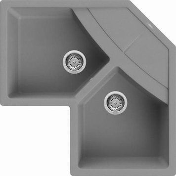 Elleci Unico Corner 83X83Cm Сірий (Cemento) LGUCOR48 ID-CN-243353 фото