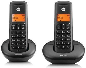 Motorola Telefon E202 Duo Dect Чорний ID-CN-113371 фото