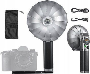 GODOX Lux Master GN25 Спалах Ретро 6000K 300K 2,4G поворотна głowica ID-CN-76961 фото