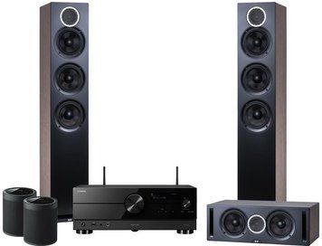 Yamaha RX-A2A Чорний + ELAC Debut Reference F5 C5 Чорний/Drewno 2x MusicCast 20 ID-CN-84412 фото