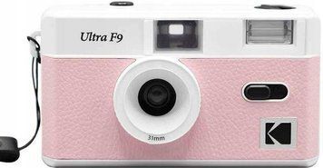 KODAK ULTRA F9 F 9 Аналоговий фотоапарат na Фільм Klisze 35mm + Спалах - Рожевий ID-CN-73980 фото
