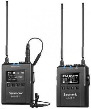 Saramonic UWMIC9S Kit 1 Передавач TX9S + Приймач RX9S Мікрофон Krawatowy Валіза ID-CN-203228 фото