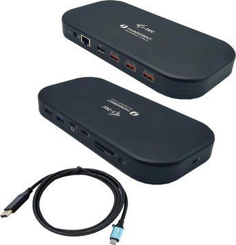і-Tec Thunderbolt 3/Usb-C Dual 4K (TB3HDMIDOCKPD) ID-CN-178759 фото