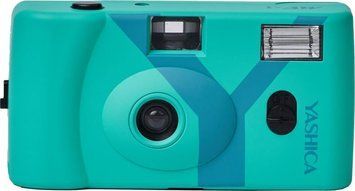 Аналоговий фотоапарат Yashica MF-1 Snapshot Art Camera | Бірюзовий ID-CN-74216 фото
