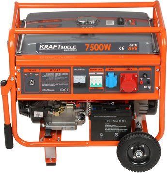 Kraft&Dele Генератор струму 7500W KD147 ID-CN-222140 фото