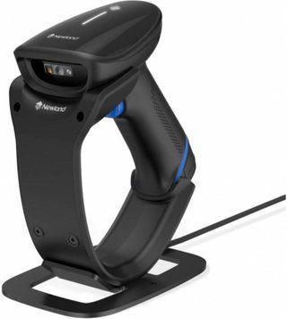 Зчитувач кодів kreskowych 2D Newland HR23 Dorada - бездротовий Bluetooth, w komplecie ze stacją dokującą і kablem USB NLS-HR2300-BT ID-CN-120538 фото