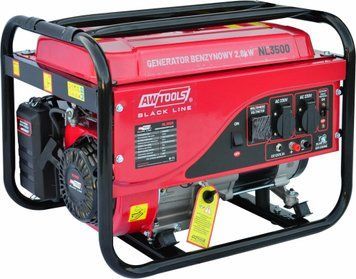 AWTools AW85602BL Генератор струму 230V 2,8kW Black Line benzyna ID-CN-222341 фото