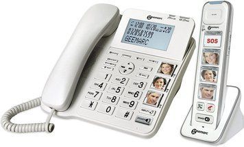 Geemarc Дротовий Telefon Seniora Автоматична Sekretarka (AMPLIDECTCOMBIPHOTO295) ID-CN-113329 фото