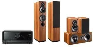 Yamaha MusicCast RX-V4A Чорний, Indiana Line Tesi 5.0 561/761/241 Горіх ID-CN-84470 фото