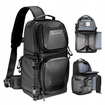 Рюкзак Фотографічний K&F Concept Urban Wander U02 10 l - чорний ID-CN-74521 фото