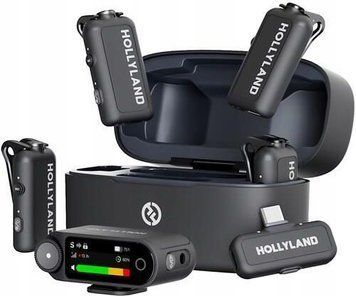 Hollyland Lark Max 2 Combo (4 Мікрофони) LARKMAX2COMBO4 ID-CN-108287 фото