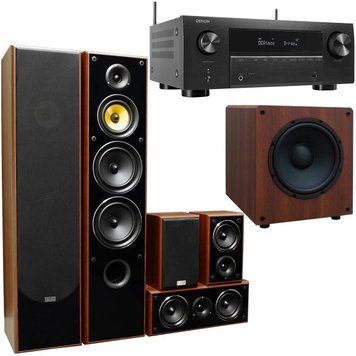 DENON AVR-X2800H DAB + TAGA HARMONY TAV-606v3 TSW-90 walnut - ID-CN-84372 фото