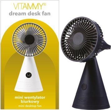 VITAMMY DREAM DESK FAN Темно-синій Mini Вентилятор biurkowy ID-CN-55386 фото