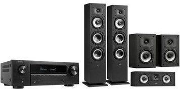 Denon Kino домашні AVR-X1800 + Polk Audio Монітор XT60 XT15 XT30C Чорний ID-CN-84377 фото