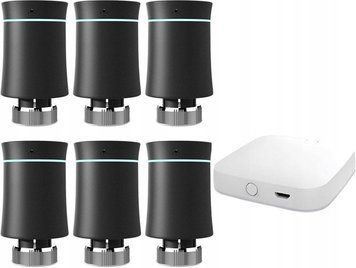 Термостатична головка Smart Zigbee 6X (4326160115948) ID-CN-260495 фото