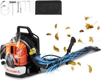 Dmuchawa для liści plecakowa 62 cm&sup3; бензинова 1110 CFM - і śniegu ID-CN-302126 фото