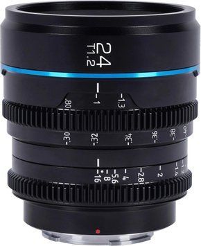 Sirui Night Walker 24mm T1.2 S35 Cine Lens Fuji X-Mount Black | Obiektyw filmowy ID-CN-48215 фото