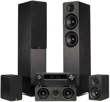Denon AVR-X1800H DAB + Wilson SCENIX Чорний ID-CN-84528 фото