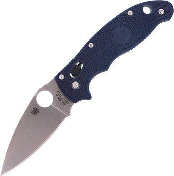 Spyderco Inc N&oacute;ż Manix 2 Frcp Dark Blue Cpm S110V, Plain (C101Pdbl2) ID-CN-406457 фото