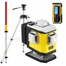 Лазер хрестовий Nivel System CL5V + Штатив датчик CLS300 рейка ID-CN-219072 фото