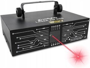 EVOLIGHTS LASER 3W RGB професійні estradowe Освітлення laserowe ID-CN-204022 фото