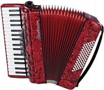 Startone Akordeon Piano Accordion 72 Red Mkii (513159) ID-CN-198922 фото