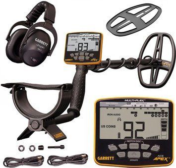 Garrett Металошукач Ace Apex Ze Słuchawkami Bezprzewodowymi Ms-3 ID-CN-110993 фото