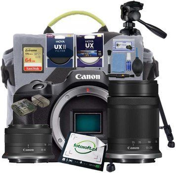 Canon EOS R100 + RF-S 18-45MM IS STM 55-210MM F5-7.1 - Комплект 2XL ID-CN-73906 фото