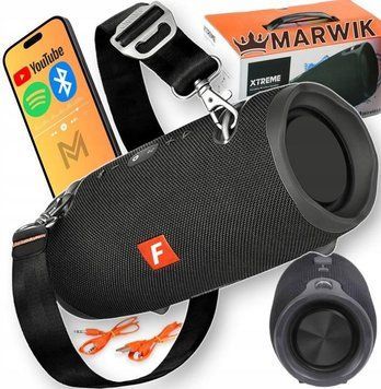 Міцний Динамік Мобільний Бездротовий BLUETOOTH з Радіо BASS З ремінцем NA RAMIE ID-CN-180345 фото