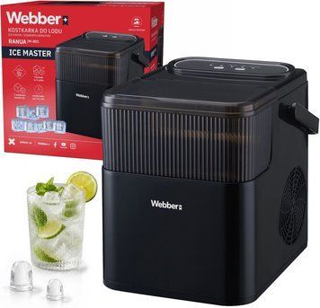 Webber Льодогенератор для Lodu Ranua Im-001 Ice Master 12Kg/24H 165W Чорна 2 (05IM001) ID-CN-40827 фото